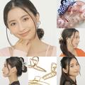 【ヘアクリップの使い方】まとめ髪やハーフアップ＆韓国風など！ プロが教える簡単アレン