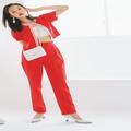 【毎日コーデ】トレンドカラーを大胆に取り入れた「セットアップコーデ」って？ - ビュー