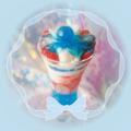 夢見るブルードレスをまとったコラボパフェ「“プリンセス♡パフェ”～夢見るいちごとブ