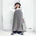 超絶オシャレな新作キタ！グローバルワーク、着回し力も抜群「ベロア風ワンピ」 - ビュー